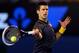 MELBOURNE, AUSTRALIA - JANUARY 16: Novak Djokovic of Serbia plays a backhand in his second round match against Ryan Harrison of USA during day three of the 2013 Australian Open at Melbourne Park on January 16, 2013 in Melbourne, Australia. (Photo by Julian Finney/Getty Images)