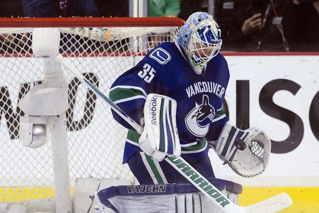 Canucks' Goalie Schneider Knows His Opportunity to Shine Has Finally Arrived