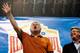 SAN ANTONIO, TX - DECEMBER 29: Mack Brown, head coach of the University of Texas Longhorns speaks to the crowd follwing a victory over the Oregon State Beavers in the Valero Alamo Bowl at the Alamodome on December 29, 2012 in San Antonio, Texas. Texas won the game 31-27. (Photo by Stacy Revere/Getty Images)