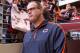 GLENDALE, AZ - DECEMBER 23: Offensive Coordinator Mike Tice of the Chicago Bears during the NFL game against the Arizona Cardinals at the University of Phoenix Stadium on December 23, 2012 in Glendale, Arizona. The Bears defeated the Cardinals 28-13. (Photo by Christian Petersen/Getty Images)