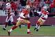 SAN FRANCISCO, CA - DECEMBER 30: Tarell Brown #25 of the San Francisco 49ers runs with the ball after intercepting it during their game against the Arizona Cardinals at Candlestick Park on December 30, 2012 in San Francisco, California. (Photo by Ezra Shaw/Getty Images)
