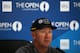 LYTHAM ST ANNES, ENGLAND - JULY 18: David Duval of the United States speaks with the media during the third practice round prior to the start of the 141st Open Championship at Royal Lytham & St Annes on July 18, 2012 in Lytham St Annes, England. (Photo by Andrew Redington/Getty Images)