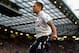 MANCHESTER, ENGLAND - SEPTEMBER 29: Clint Dempsey of Tottenham Hotspur celebrates scoring his side's third goal during the Barclays Premier League match between Manchester United and Tottenham Hotspur at Old Trafford on September 29, 2012 in Manchester, England. (Photo by Shaun Botterill/Getty Images)