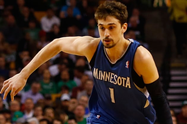 Alexey Shved Leaves Game with Ankle Injury