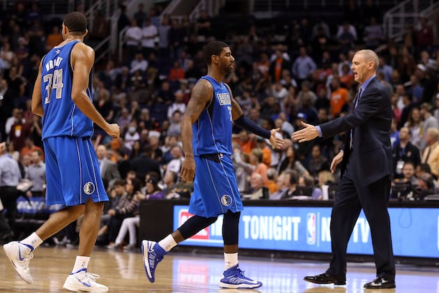 Rick Carlisle Gives O.J. Mayo Some Tough Halftime Love
