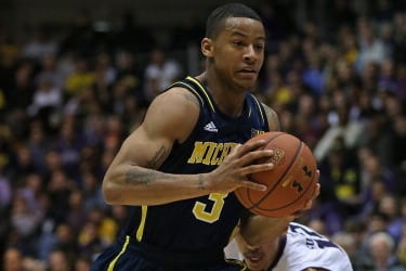 After Ripped Jersey, Trey Burke Goes on Tear for Michigan