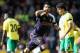 NORWICH, ENGLAND - SEPTEMBER 29: Luis Suarez of Liverpool celebrates scoring their first goal during the Barclays Premier League match between Norwich City and Liverpool at Carrow Road on September 29, 2012 in Norwich, England. (Photo by Julian Finney/Getty Images)