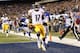 EAST RUTHERFORD, NJ - NOVEMBER 04: Mike Wallace #17 of the Pittsburgh Steelers scores in front of Brian Witherspoon #29 of the New York Giants during their game at MetLife Stadium on November 4, 2012 in East Rutherford, New Jersey. (Photo by Jeff Zelevansky/Getty Images)
