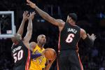 Kobe, Jamison Praise LeBron After Monster Game
