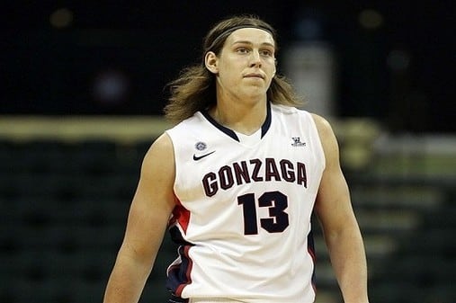 PHOTO: Long Hair of Gonzaga Basketball Star Kelly Olynyk