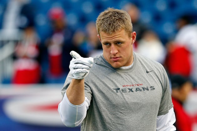 Houston Texans' Watt Scores Spokesman Deal with H-E-B