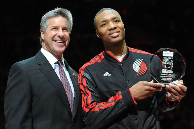 Damian Lillard Earns Gary Payton's Rookie of the Year Endorsement