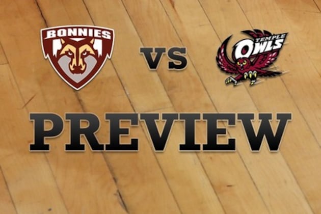 St. Bonaventure vs. Temple: Full Game Preview