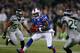 TORONTO, ON - DECEMBER 16: Steve Johnson #13 of the Buffalo Bills runs after a catch against the Seattle Seahawks at Rogers Centre on December 16, 2012 in Toronto, Ontario. (Photo by Rick Stewart/Getty Images)