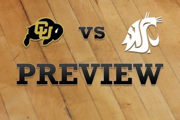 Colorado vs. Washington State: Full Game Preview