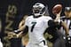 NEW ORLEANS, LA - NOVEMBER 5: Michael Vick #7 of the Philadelphia Eagles throws a pass against the New Orleans Saints at Mercedes-Benz Superdome on November 5, 2012 in New Orleans, Louisiana. The Saints defeated the Eagles 28-13. (Photo by Wesley Hitt/Getty Images)