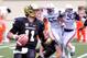 NASHVILLE, TN - OCTOBER 20: Quarterback Jordan Rodgers #11 of the Vanderbilt Commodores rolls out to throw a pass against the Auburn Tigers at Vanderbilt Stadium on October 20, 2012 in Nashville, Tennessee. (Photo by Frederick Breedon/Getty Images)