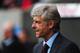 SWANSEA, WALES - JANUARY 06: Arsene Wenger manager of Arsenal looks thoughtful prior to the FA Cup with Budweiser Third Round match between Swansea City and Arsenal at Liberty Stadium on January 6, 2013 in Swansea, Wales. (Photo by Stu Forster/Getty Images)
