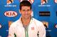 MELBOURNE, AUSTRALIA - JANUARY 18: Novak Djokovic of Serbia speaks to the media during a press conference after winning his third round match during day five of the 2013 Australian Open at Melbourne Park on January 18, 2013 in Melbourne, Australia. (Photo by Vince Caligiuri/Getty Images)