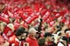 ATLANTA, GA - JANUARY 13: Atlanta Falcons fans wave flags during the NFC Divisional Playoff Game against the Seattle Seahawks at Georgia Dome on January 13, 2013 in Atlanta, Georgia. (Photo by Streeter Lecka/Getty Images)