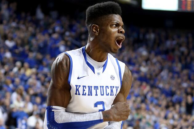 Big Second Half Leads Kentucky Past Auburn