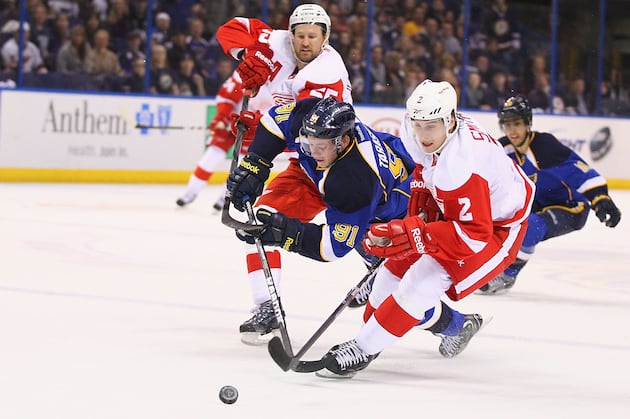 Blues Humiliate Post-Lidstrom Red Wings