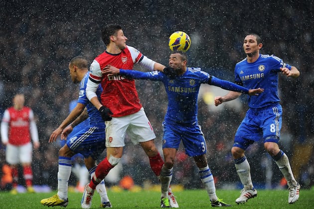 Chelsea Hold on Against Spirited Arsenal Fight-Back to Triumph 2-1 in EPL