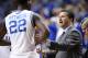 LEXINGTON, KY - JANUARY 15: John Calipari the head coach of the Kentucky Wildcats gives instructions to his team during the game against the Tennessee Volunteers at Rupp Arena on January 15, 2013 in Lexington, Kentucky. (Photo by Andy Lyons/Getty Images)
