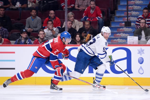 Leafs Newcomers Impress Phaneuf