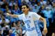 CHAPEL HILL, NC - JANUARY 10: Marcus Paige #5 of the North Carolina Tar Heels sets the defense against the Miami Hurricanes during play at Dean Smith Center on January 10, 2013 in Chapel Hill, North Carolina. Miami won 68-59. (Photo by Grant Halverson/Getty Images)