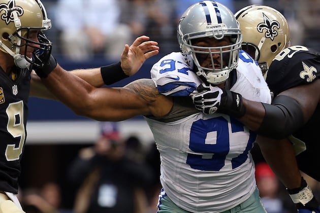 Jason Hatcher Could Play DE or DT in Tampa 2