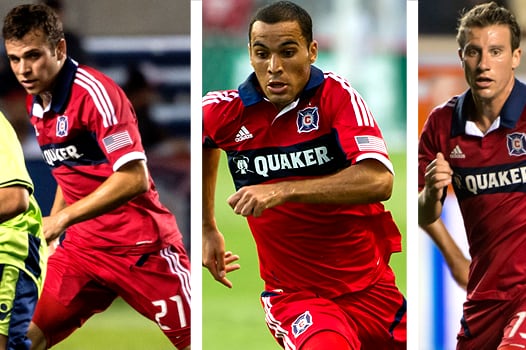 Three Fire Midfielders Return to Fold in 2013