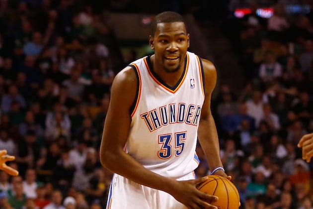 Kevin Durant, Carlos Boozer Named Conference Players of the Week