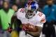 BALTIMORE, MD - DECEMBER 23: Running back David Wilson #22 of the New York Giants returns a kick off against the Baltimore Ravens at M&T Bank Stadium on December 23, 2012 in Baltimore, Maryland. (Photo by Rob Carr/Getty Images)