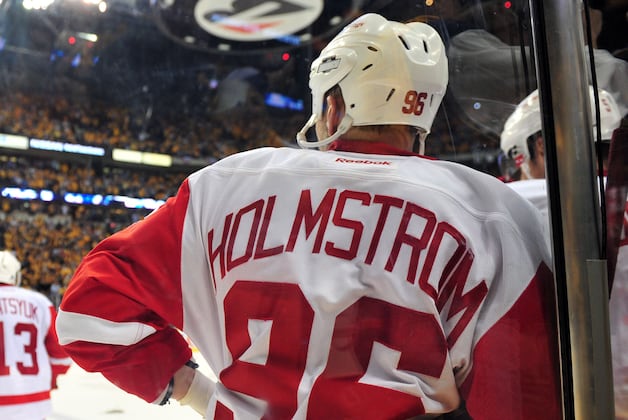 Teammates Able to Attend Tomas Holmstrom's Retirement Ceremony