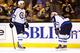 BOSTON, MA - JANUARY 21: Bryan Little #18 of the Winnipeg Jets looks up at the scoreboard following their shootout loss to the Boston Bruins during the game on January 21, 2013 at TD Garden in Boston, Massachusetts. (Photo by Jared Wickerham/Getty Images)