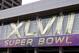 Jan 21, 2013; New Orleans, LA, USA; A general view of a banner in the window of the Hyatt hotel in preparation for Super Bowl XLVII to be played between the San Francisco 49ers and the Baltimore Ravens on February 3, 2013 at the Mercedes-Benz Superdome. Mandatory Credit: Derick E. Hingle-USA TODAY Sports