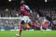 LONDON, ENGLAND - DECEMBER 01: Mohamed Diame of West Ham United celebrates his goal during the Barclays Premier League match between West Ham United and Chelsea at the Boleyn Ground on December 1, 2012 in London, England. (Photo by Jamie McDonald/Getty Images)