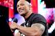 The Rock on Raw. (Photo credit: WWE.com)