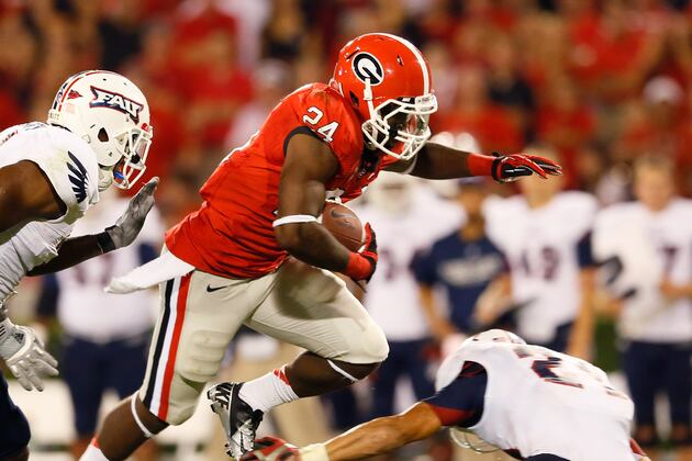Ex-Georgia RB Malcome to Transfer to S. Illinois