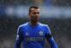 LONDON, ENGLAND - JANUARY 20: Ashley Cole of Chelsea looks through the snow during the Barclays Premier League match between Chelsea and Arsenal at Stamford Bridge on January 20, 2013 in London, England. (Photo by Laurence Griffiths/Getty Images)