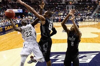 Georgetown Basketball Rolls over Notre Dame 63-47