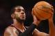 PHOENIX, AZ - OCTOBER 12: LaMarcus Aldridge #12 of the Portland Trail Blazers shoots a free throw shot during the preseason NBA game against the Phoenix Suns at US Airways Center on October 12, 2012 in Phoenix, Arizona. The Suns defeated the Trail Blazers 104-93. NOTE TO USER: User expressly acknowledges and agrees that, by downloading and or using this photograph, User is consenting to the terms and conditions of the Getty Images License Agreement. (Photo by Christian Petersen/Getty Images)