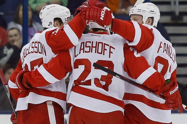 Brian Lashoff Impressive in NHL Debut for Red Wings