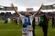 CARSON, CA - DECEMBER 01: Landon Donovan #10 of Los Angeles Galaxy waves to the crowd after he walks off the field after the Galaxy defeat the Houston Dynamo 3-1 to win the 2012 MLS Cup at The Home Depot Center on December 1, 2012 in Carson, California. (Photo by Kevork Djansezian/Getty Images)