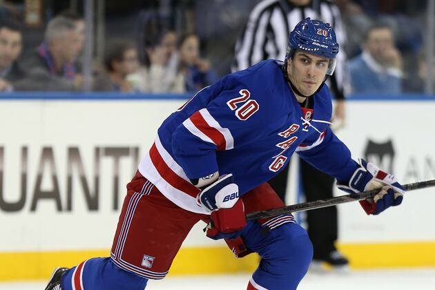 Chris Kreider Practices Tuesday Despite Orpik Hit