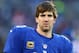 EAST RUTHERFORD, NJ - DECEMBER 30: Eli Manning #10 of the New York Giants looks on against the Philadelphia Eagles during their game at MetLife Stadium on December 30, 2012 in East Rutherford, New Jersey. (Photo by Al Bello/Getty Images)