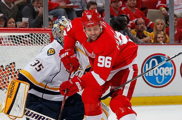 Longtime Red Wings Forward Tomas Holmstrom Announces Retirement