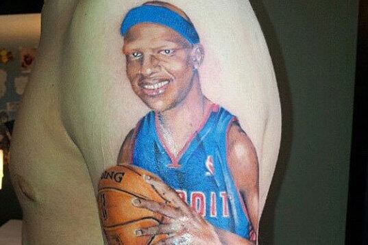 Charlie Villanueva Is a Tattoo Now