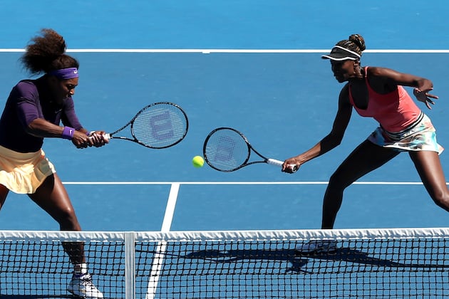 Williams Sisters Lose in Doubles at Australian Open